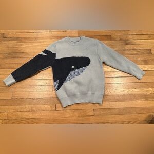 Cozy whale sweater